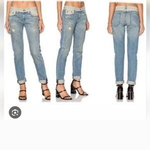 Rag & Bone  Straight  Boyfriend Denim Jeans 25 Essential